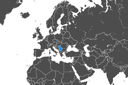 Mapa OCS Serbia