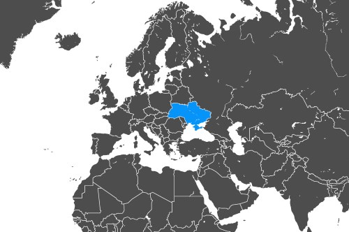 Mapa OCS Ukraina