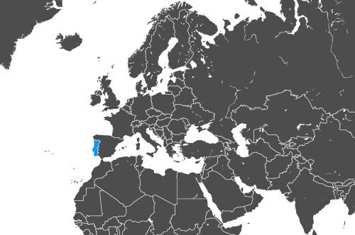 Mapa OCS Portugalia