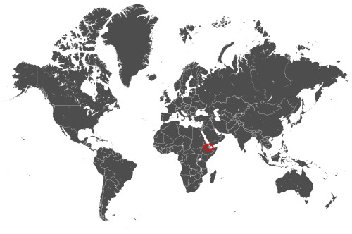 Mapa OCS Dżibuti