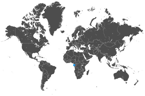 Mapa OCS Gabon