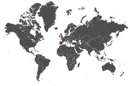 Mapa OCS Guernsey