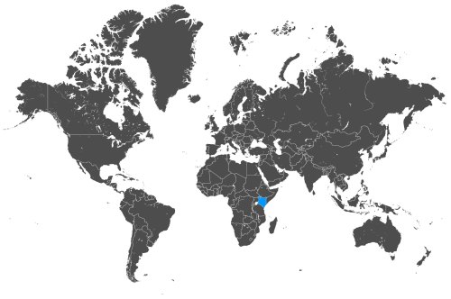 Mapa OCS Kenia