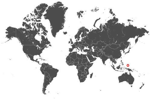 Mapa OCS Palau