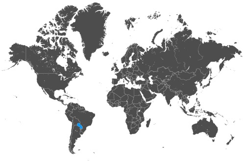 Mapa OCS Paragwaj