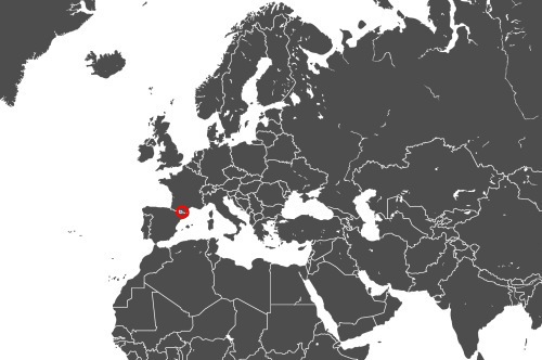 Mapa OCS Andora