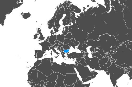 Mapa OCS Bułgaria