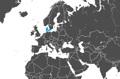 Mapa OCS Dania