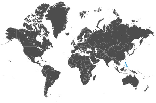 Mapa OCS Filipiny