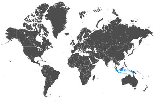 Mapa OCS Indonezja