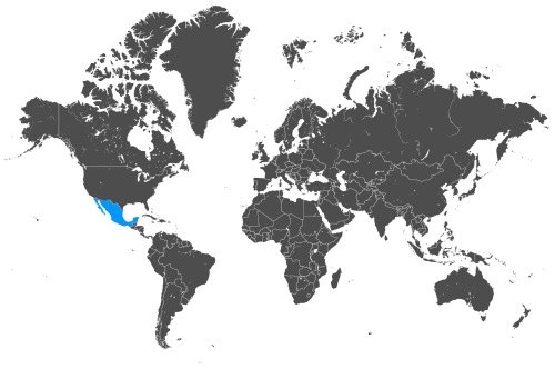 Mapa OCS Meksyk
