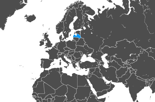 Mapa OCS Łotwa