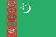 Flaga Turkmenistan