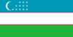 Flaga Uzbekistan